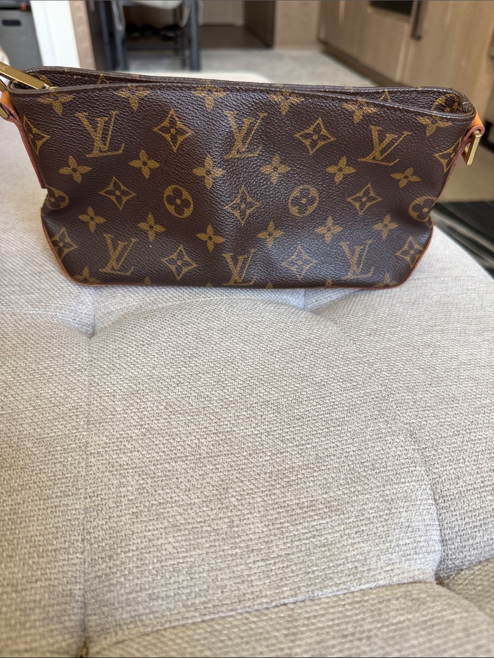 Authentic Louis Vuitton Trotteur Monogram Canvas